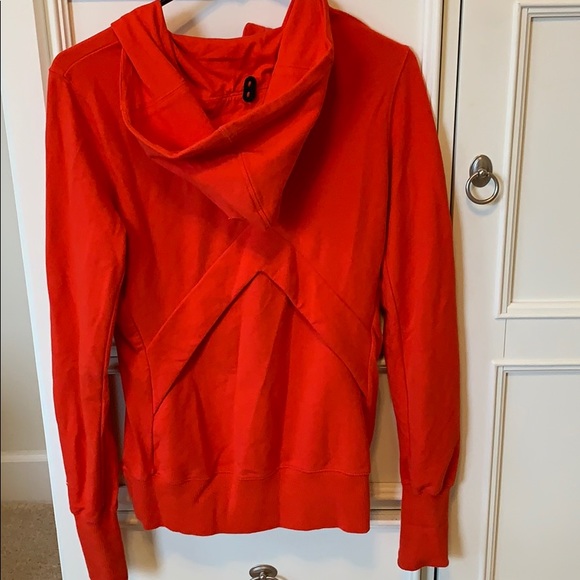 Nike running hooded zip up Dri-Fit S Red - Picture 2 of 8